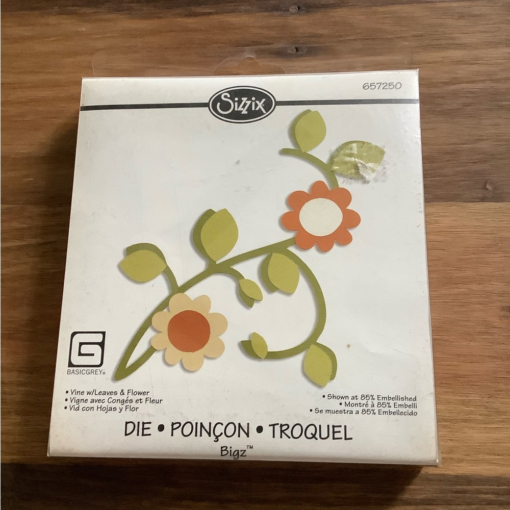 Lot of 5 Sizzix Bigz Die Troquel Set - Floral Owl and Butterflies Designs EUC - Picture 6 of 15